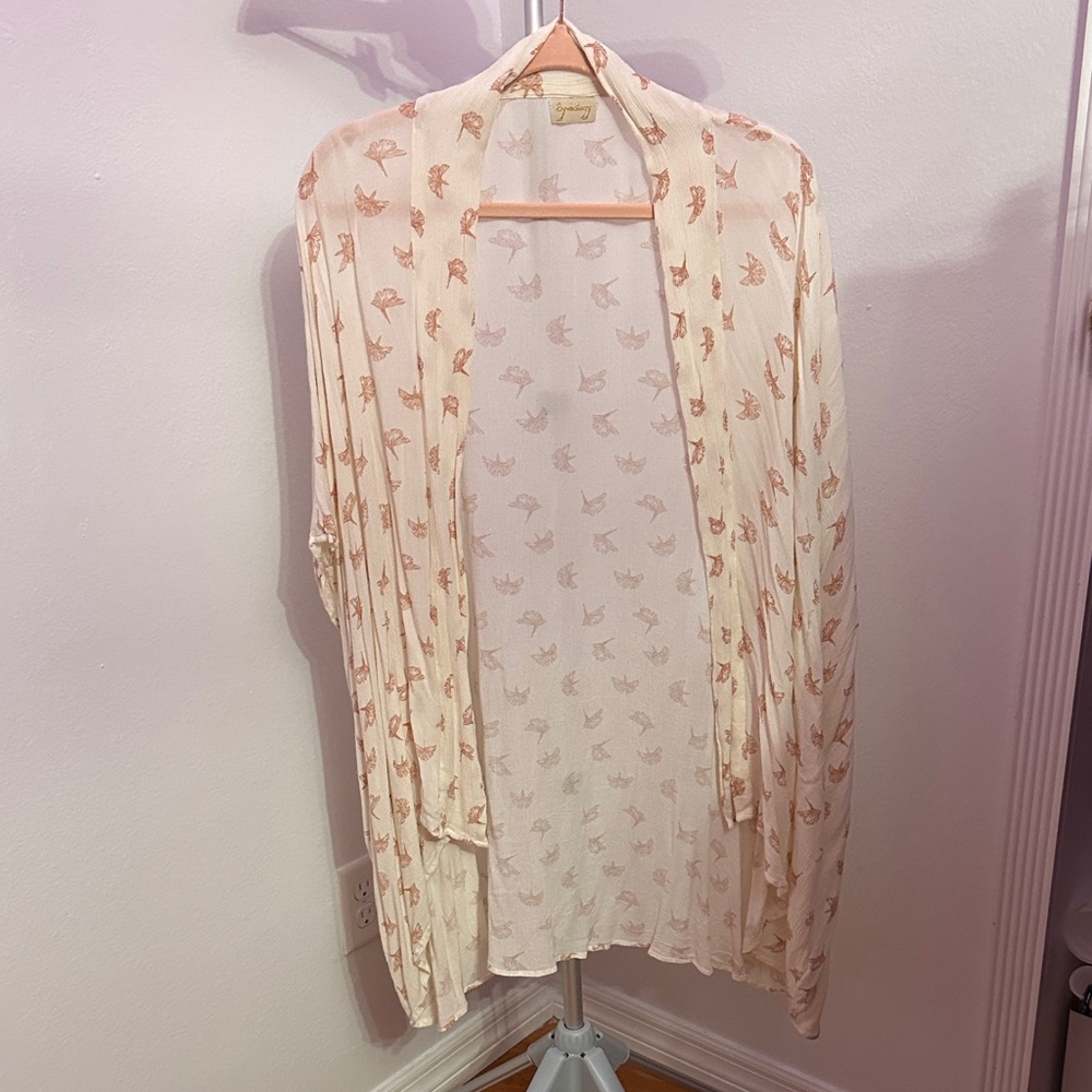 Good condition Symbology Floral Patterned Kimono